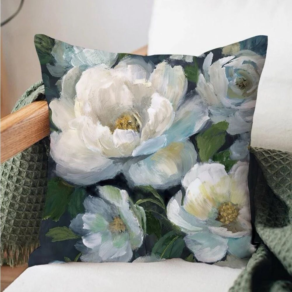 Magnolia Blossom Pillow Cover